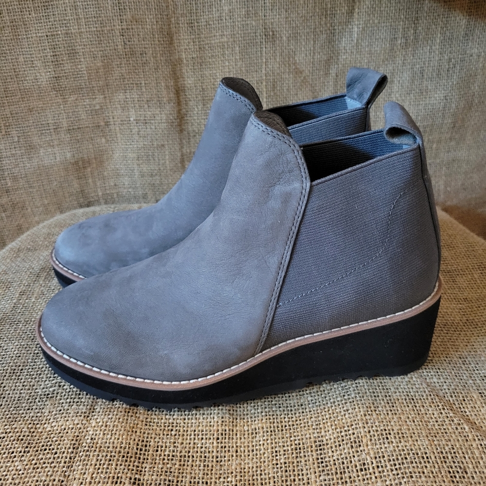 Eileen Fisher Gray Ladd Boot -6.5